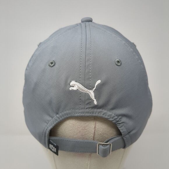 Mercedes-Benz Puma Golf Slideback Hat Gray One Size Adjustable Solid - Picture 5 of 9